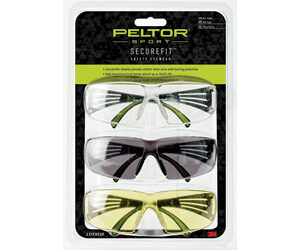 PELTOR SECUREFIT 400 EYE PROT 3-PACK