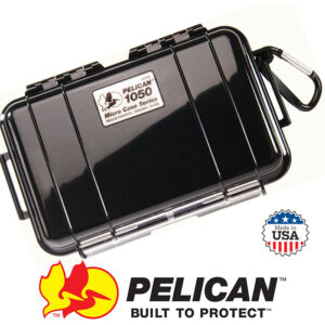 1050 Micro Case with No Foam Black Internal Dimensions 6.3x3.7x2.8