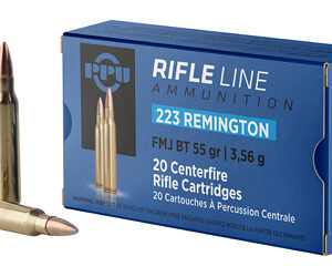 PPU 223REM 55GR FMJBT 20/1000