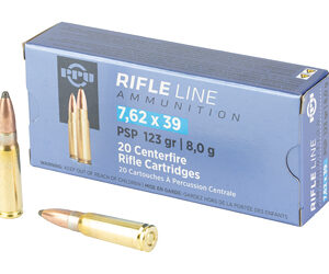 PPU 7.62X39 POINTED SP 123GR 20/1000