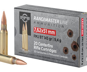 PPU 7.62X51 145GR RM FMJBT 20/500