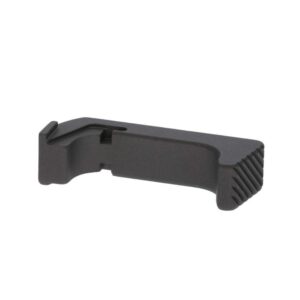 Rival Arms RA72G004A Magazine Release Extended Black Anodized Aluminum for Glock 43X, 48