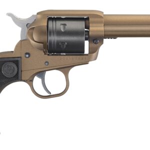 RUGER WRANGLER 22LR BRNZ/SY 4.6" 6SH
