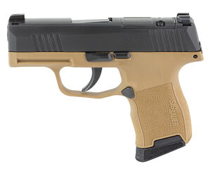 SIG P365 9MM 3.1" 10RD OR BLK/COY