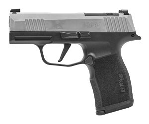 SIG P365X 9MM 3.1" 12RD OR BLK/SS
