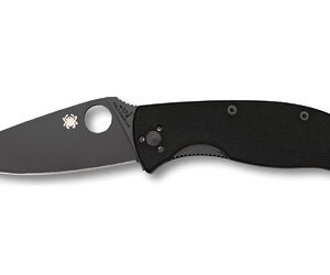 SPYDERCO TENACIOUS G-10 PLAIN BLK