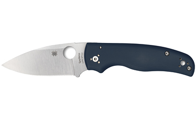 SPYDERCO SHAMAN G-10 3.58" BLUE