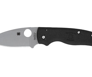 SPYDERCO SHAMAN LTWT 3.58" BLK/SLV