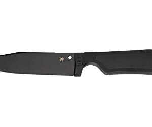 SPYDERCO STREET BOWIE BLK W/SHEATH