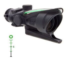 TRIJICON ACOG 4X32 .223 BAC DONUT GRN