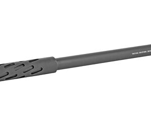 Suppressor for rifles and handguns, designed to reduce noise and muzzle flash.
