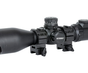 UTG 3-12X44 SWAT CMPCT MDOT W/RINGS