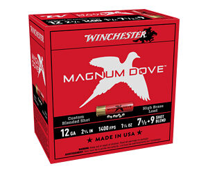 WIN MGNM DOVE 12GA 2.75" #7.5 25/250