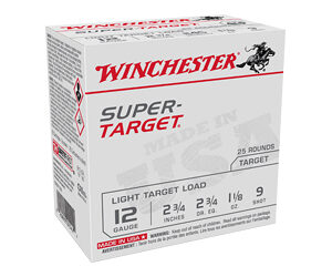 WIN SUPERTARGET 12GA 2.75" #9 25/250