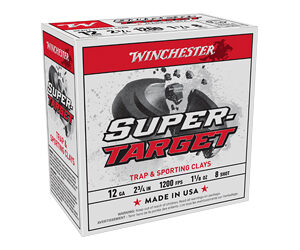 WIN SUPER TARGET #8 1-1/8OZ 25/250