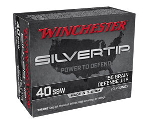 WIN SILVERTIP 40 S&W 155GR HP 20/200