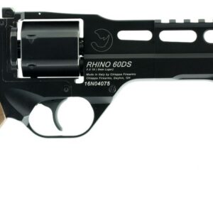 CHIAPPA FIREARMS RHINO 60DS 9MM 6" BLK ADJ