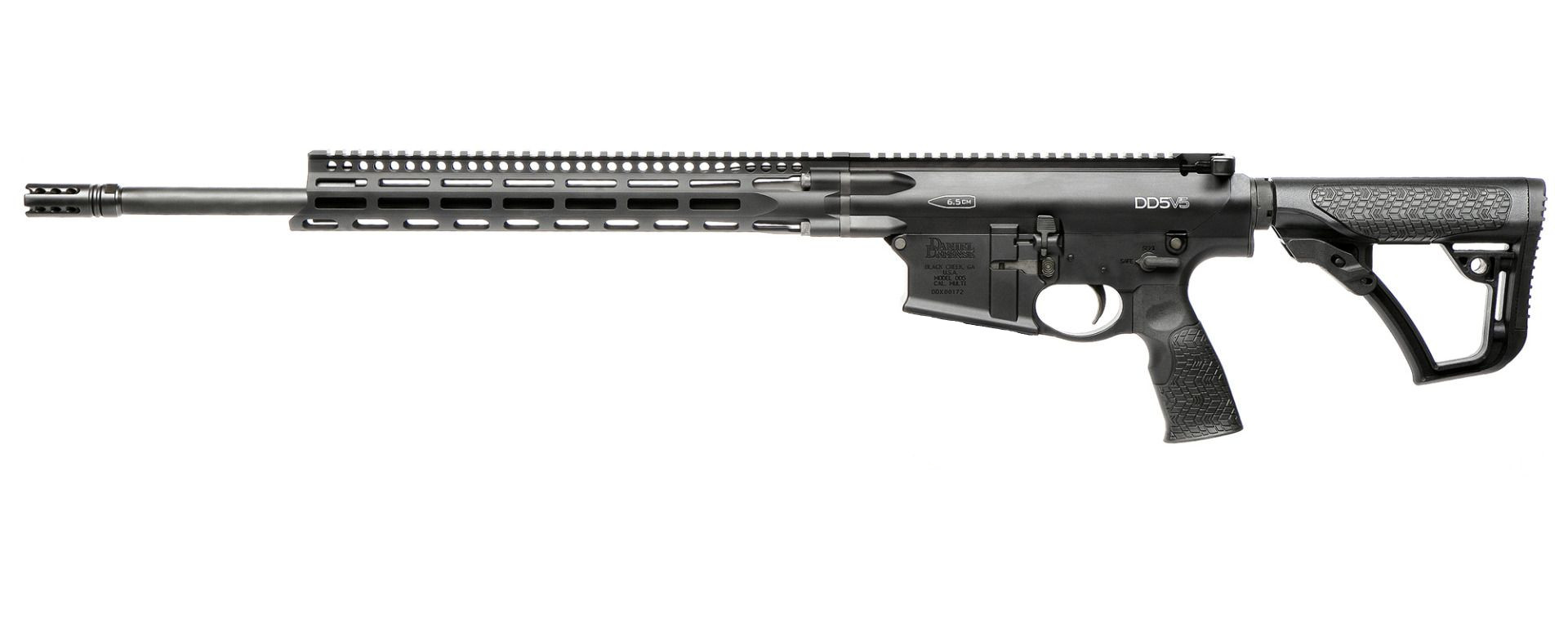 DANIEL DEFENSE DD5 V5 6.5CR 20" BLK NO MAG