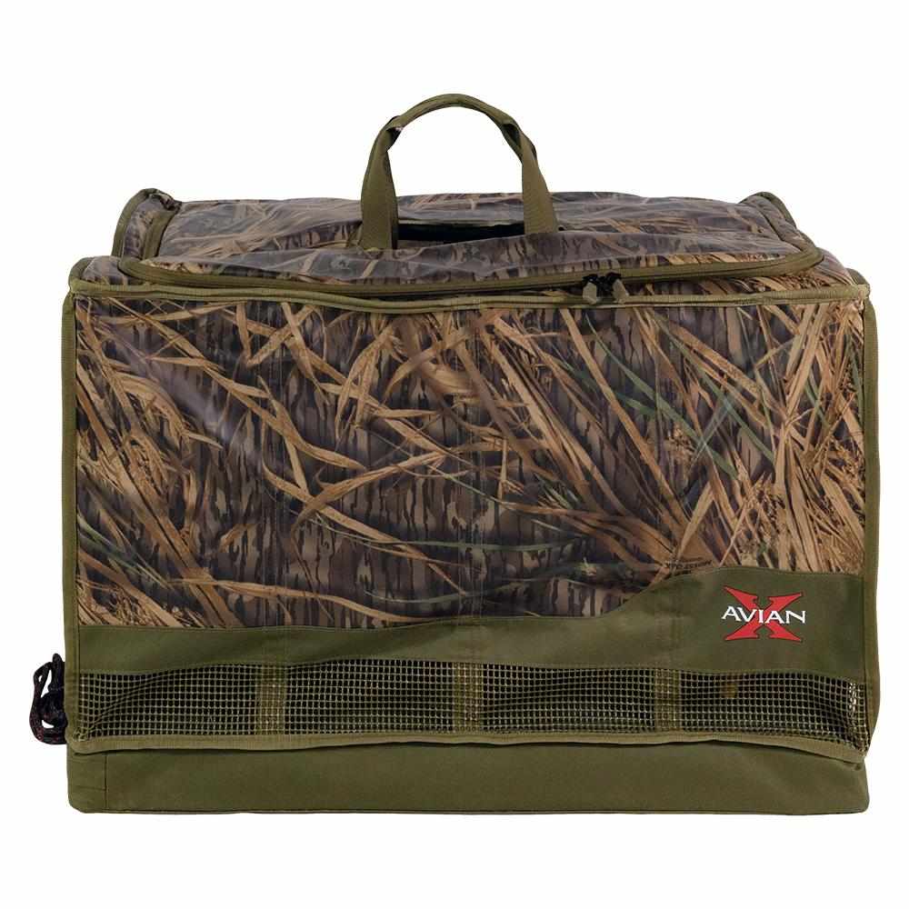 Avian-X Floating Slotted Decoy Bag 12 Slots Mossy Oak Original Shadow Grass