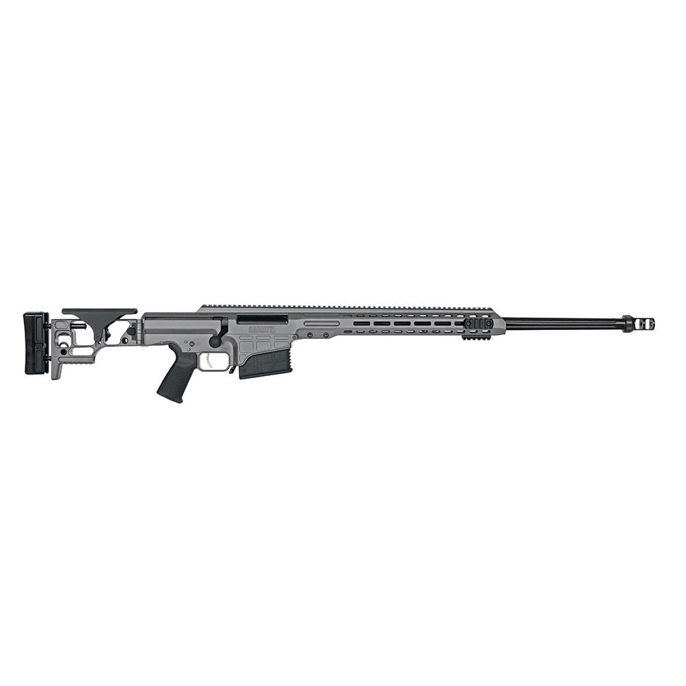 Barrett MRAD Folding Stock Rifle .338 Norma Magnum 10rd Magazine(2) 26'' Fluted Barrel Tungsten Grey Finish