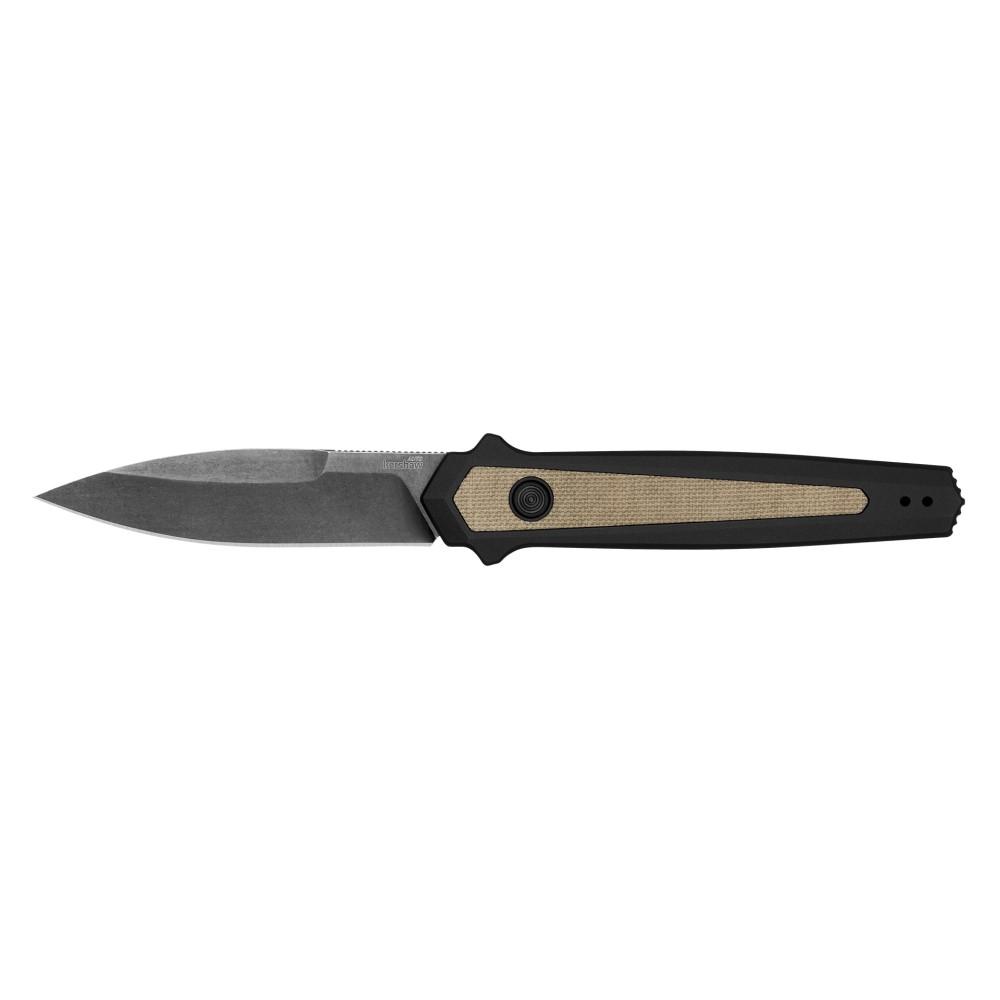 Kershaw Launch 15 Automatic Folding Knife 3-1/2" Spear Point Blade Black