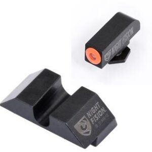 Perfect Dot NS Set w/Orange Front Dot+ U Blank Rear for Glock 17-39