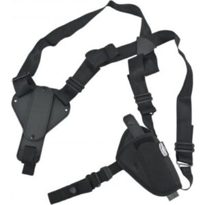 Uncle Mike's Plain Black Nylon Shoulder Holster 8700 AM#0