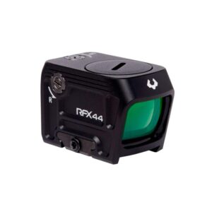 Viridian RFX44 Compact Closed Emitter Green Dot Sight w/ Picatinny High Mount