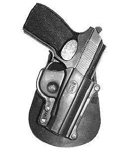 Fobus Standard Paddle Holster for Makarov Black Right Hand