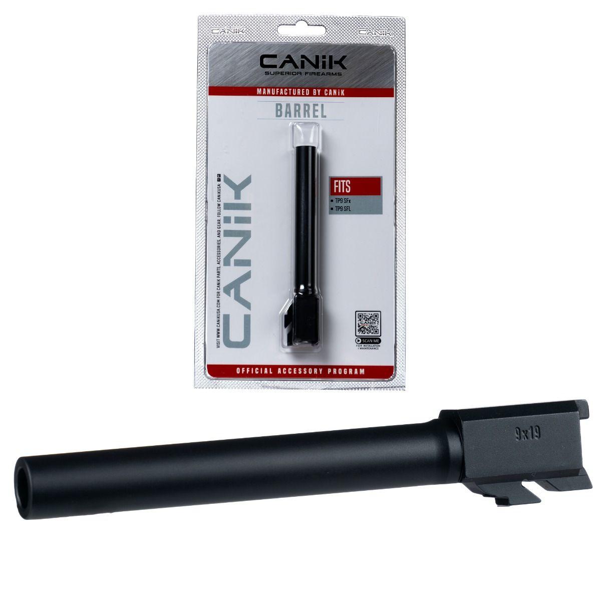 Canik Steel Drop in Barrel for Select Canik Pistols Full Size Replacement Black