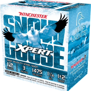 WINCHESTER XPERT SNOW GOOSE 12GA 3" #1 SHOT 25RD BX 250RD CASE