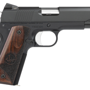 DAN WESSON GUARDIAN 9MM PISTOL 4.25" BLACK TRITIUM SIGHTS, WOOD GRIPS 9RD