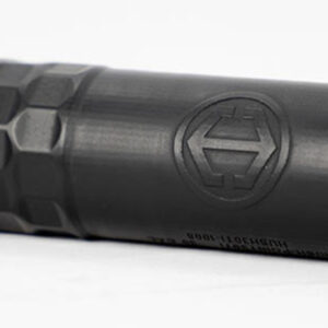HUSH-POINT 30 SUPPRESSOR .30 CAL INCONEL FLOW-THRU, DT/HUB, 1/2X28 & 5/8X24 CAPS, FULL-AUTO RATED