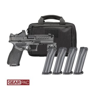 SPRINGFIELD ARMORY ECHELON 4.5F COMP 15RD FS 9MM PISTOL U DOT GEAR PAC VIRIDIAN RFX11,BAG,4MAGS