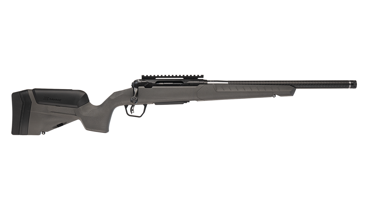 SAVAGE 110 CARBON HUNTER 7MM PRC RIFLE 20" CARBON T.B. FDG, 4RD