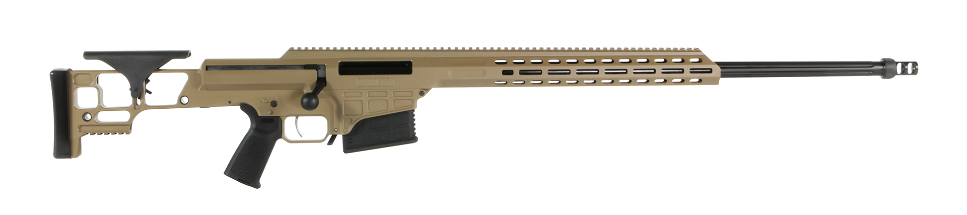 BARRETT FIREARMS SMR 300PRC FDE 26" FIXED STK