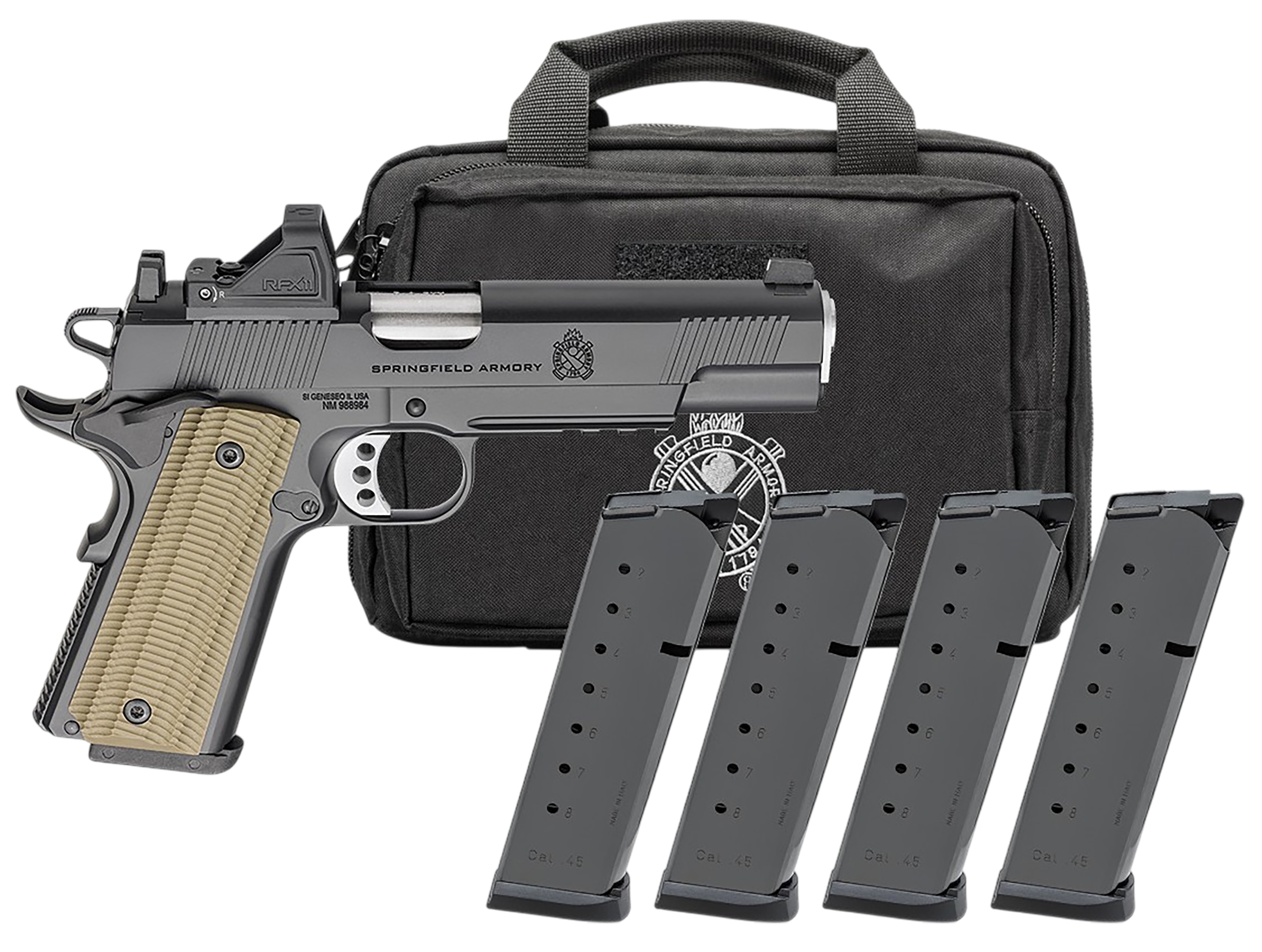 SPRINGFIELD ARMORY 1911 OPERATOR 45ACP BK 5" OR G